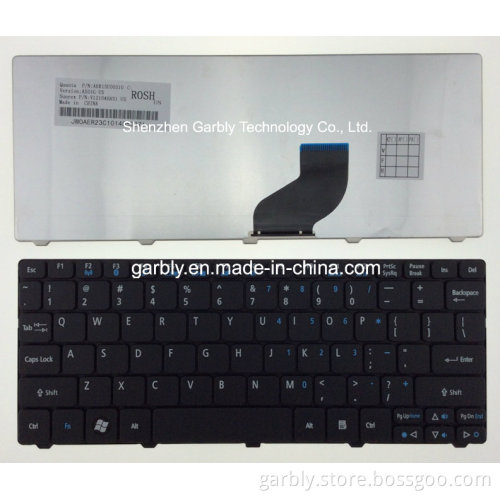 Us Laptop Keyboard for Acer One 532h, Ze6, Pav70, Nav50, D260, Em350, D255, Ao522